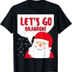 TShirt Santa Claus Say Let's Go Brandon 2021