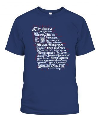Funny Atlanta 2021 Champs Rosters T-Shirt