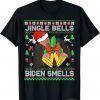 2022 Anti Biden Jingle Bells Biden Smells Ugly Christmas Sweater T-Shirt