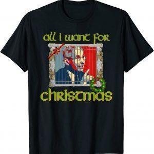 2021 Fire Fauci For Christmas Arrest Dr Fauci Christmas Mandate Gift T-Shirt