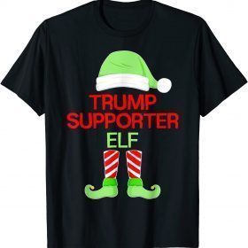 Trump Supporter Elf Matching Family Group Christmas Pajama T-Shirt