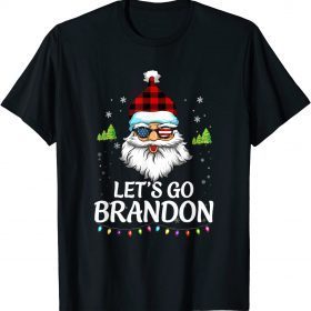Funny Merry Christmas Let's go Branson Brandon Ugly Sweater Style T-Shirt