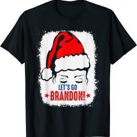 Official Lets Go Brandon Santa Christmas 2021 T-Shirt