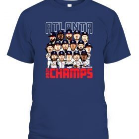 Atlanta Braves 2021 World Series Champions Roster T-Shirt