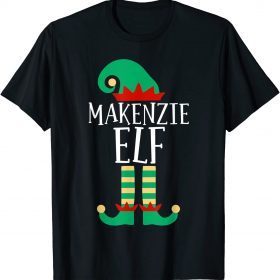 The Makenzie Elf Funny Family Matching Christmas Pajamas T-Shirt