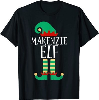 The Makenzie Elf Funny Family Matching Christmas Pajamas T-Shirt