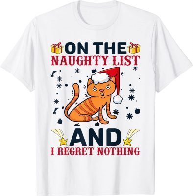 Official Merry Christmas Happy Thanksgiving Naughty Nice Women Men T-Shirt