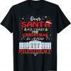 Dear Santa All I Want for Christmas Is a New President Xmas Tee Shirts