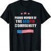 T-Shirt Proud Member Of The LGBFJB Community Republican Patriot Gift