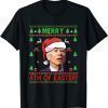 Merry 4th Of Easter Funny Joe Biden Christmas Ugly Sweater Funny Tee Shirts