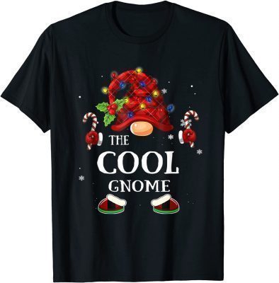 Funny Matching Family Funny The Cool Gnome Christmas Group T-Shirt