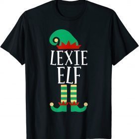 The Lexie Elf Funny Family Matching Christmas Pajamas Gift TShirt