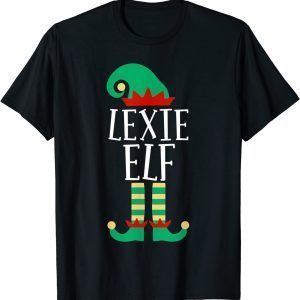 The Lexie Elf Funny Family Matching Christmas Pajamas Gift TShirt