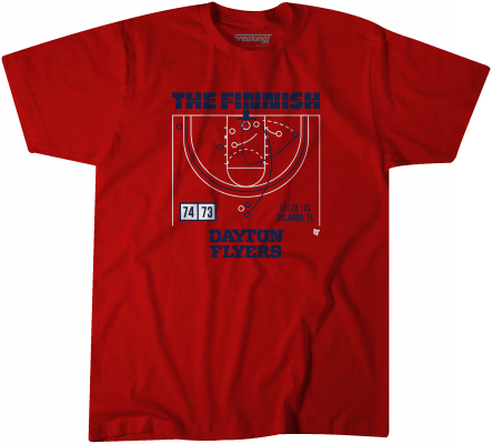 THE FINNISH DAYTON BASKETBALL 2022 TEE SHIRTS