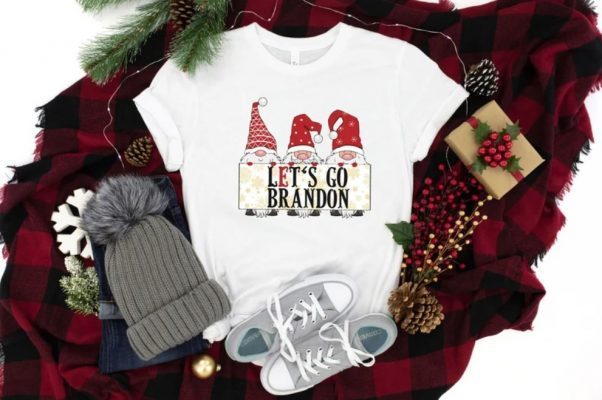 2021 Let's Go Brandon Christmas Gift Tee Shirts