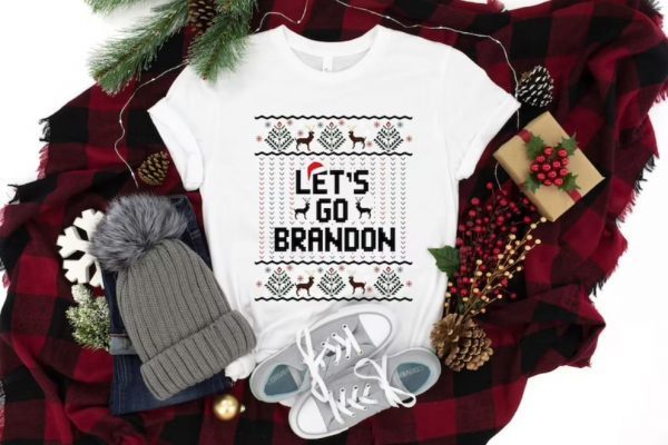 2021 Joe Biden Let's Go Brandon Christmas TShirt