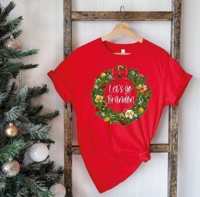 T-Shirt FJB Chant Lets Go Brandon, Let's Go Brandon ,Funny Christmas 2021
