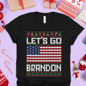 Official Let's Go Brandon Xmas T-Shirt