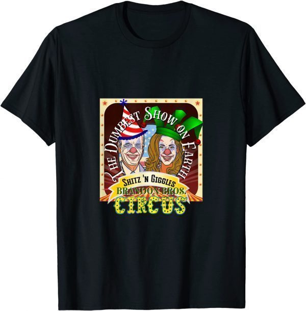 T-Shirt Biden Jingle Joe Giggles Circus Trumpp 2024 Conservative