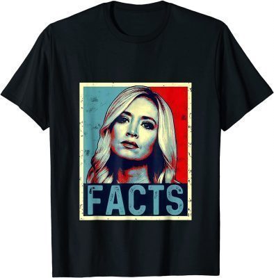 Womens Kayleigh McEnany White Secretary Kayleigh Facts 2022 T-Shirt