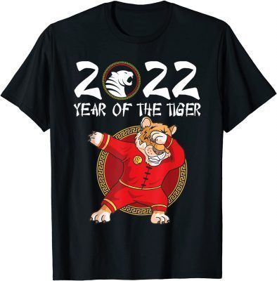 Happy Chinese New Year 2022 Year Of The Tiger Tee Shirts