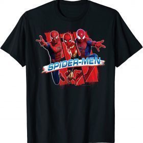 Marvel Spider Man: No Way Home Spider Men Trio T-Shirt