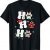 My Christmas Pajama Shirt Xmas Pet Lover Animal Cat Dog Paw T-Shirt