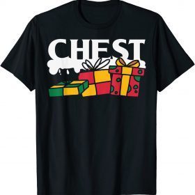 Chest Nuts Christmas Funny Matching Couple Chestnuts Funny Tee Shirts
