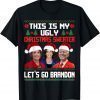 Let's Go Branson Brandon Ugly Christmas Sweater Anti Biden T-Shirt
