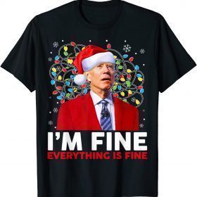Biden Republican Christmas Santa Hat Costume for Xmas TShirt