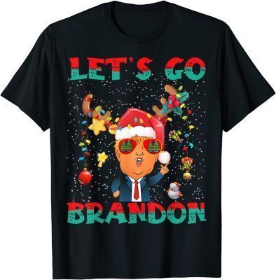 Joe Biden Costume Let's Go Branson for Christmas Hat TShirt