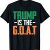 Official Trump Is The Goat Funny St Patrick's Day Party Shirts