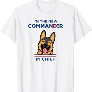 2022 Dog Is New President In Chief Funny Anti Biden T-Shirt