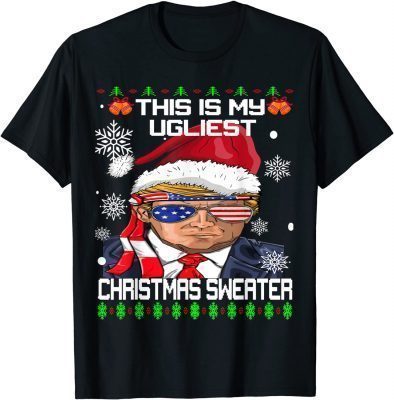T-Shirt This Is My Ugliest Let's Go 2024 Brandon Christmas Sweater