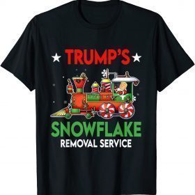 T-Shirt Trump's Snowflake Removal Service Funny Donald Trump 2022