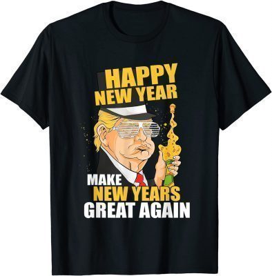 2022 President Trump Make New Years Great Again T-Shirt
