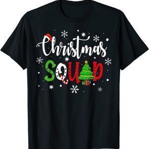 Christmas Squad Funny Family Matching Pajamas Boys Girls T-Shirt