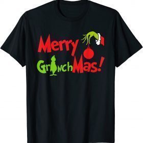Merry Grinchmas Christmas Family Official Tee Shirts