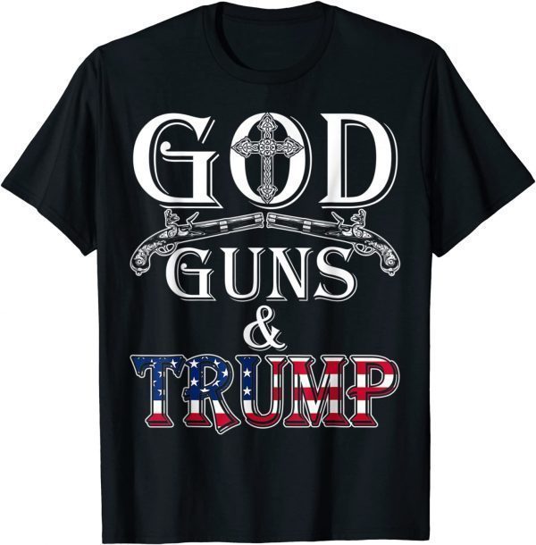 God Gunss And Trumps 2nd Amendment Trumps 45 Unisex T-Shirt