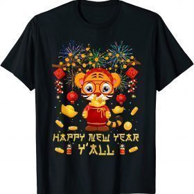 Happy New Year 2022 Year Of The Tiger New Years Eve Party Gift T-Shirt