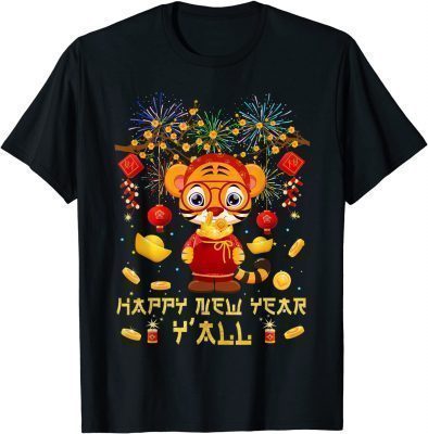 Happy New Year 2022 Year Of The Tiger New Years Eve Party Gift T-Shirt