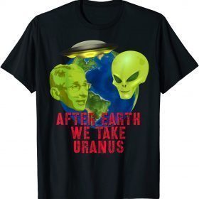 Funny Fauci Alien UFO Outer Space Funny Conservative Anti Fauci TShirt