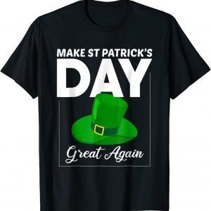 Make St Patrick Day Great Again Vintage Trump Drinking Classic T-Shirt
