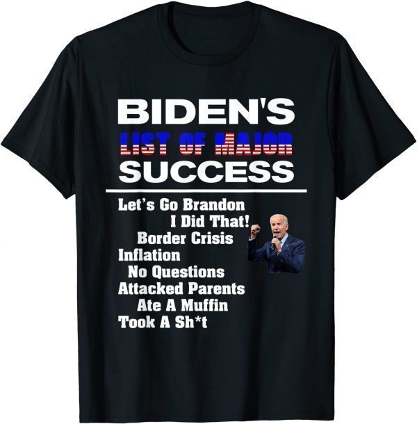Why Joe Biden Sucks (In A Nutshell) Political Humor T-Shirt
