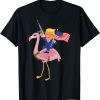 Classic Trump Flamingo Gun Merica 2022 Election MAGA Republican Gift T-Shirt