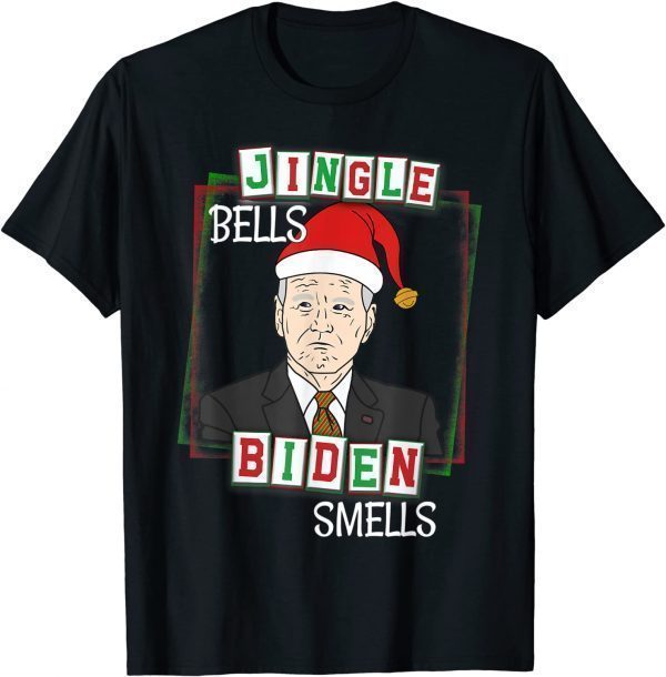 T-Shirt Jingle Bells Christmas Biden 2022