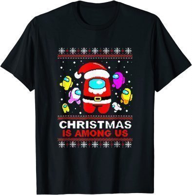Christmas Costume Among Stars Game Us Vintage Gift TShirt