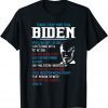 Things I Trust More Than Biden TShirt