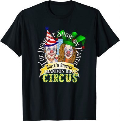 Biden Jingle Joe Giggles Circus Trump 2024 Conservative Funny T-Shirt