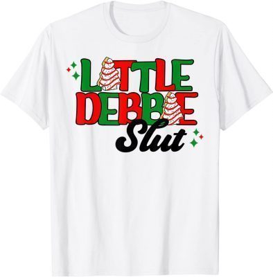 Little Holiday Christmas Tree Snack Cake slut Debbie 2022 T-Shirt